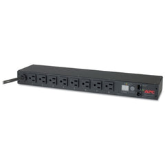 APC AP7800B Rack PDU, Metered, 1U, 15A, 100/120V, (8) 5-15  | Blackhawk Supply