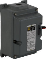 2510MBR1 | Integral Horsepower Manual Starter, NEMA 7 and 9, 2-Pole, Push-button, No Indicator, 600VAC | Square D by Schneider Electric