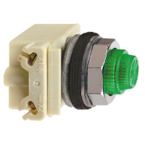 Square D 9001KP35LGG31 Harmony 9001K Pilot Light, Green, 10A, 30mm, 250V AC  | Blackhawk Supply