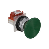 9001KR25G | 30MM MUSHROOM OPERATOR GREEN | Square D by Schneider Electric