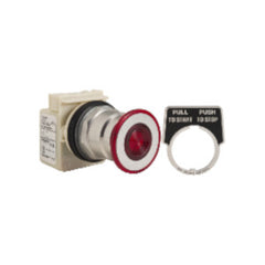 Square D 9001KR8P1R PUSH BUTTON 30MM 3 POSITION OPERATOR RED KNOB  | Blackhawk Supply