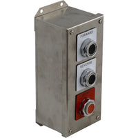 9001KYK116 | CONTROL STATION, 1 push-button with 1 NO + 1 NC contacts STOP-BREAK GLASS + OPERATORS | Square D by Schneider Electric