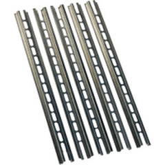 Square D 9080GH110 Terminal Block Mounting Track, Standard SQD Track, 10 in. long  | Blackhawk Supply