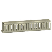 AK2GD7575 | Cable Duct without Cover, 75mm H x 75mm W x 2000mm L, Gray PVC | Square D by Schneider Electric