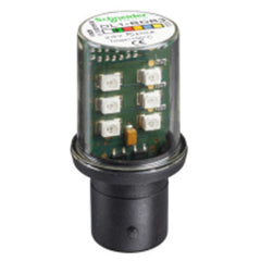 Square D DL1BDB3 Harmony Protected LED Bulb, Green, BA 15D, 24V AC/DC  | Blackhawk Supply