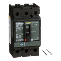 JJL36225 | PowerPact J-Frame breaker, thermal-magnetic, 225 A, 3P, 25 kA at 600 VAC | Square D by Schneider Electric