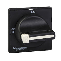 Square D KAD1PZ TeSys VARIO / Mini VARIO, front and black rotary handle, 1 to 3 padlocking  | Blackhawk Supply