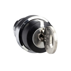 Square D KAXZ1S131 OPERATING HEAD WITH BEZEL Dia 28.5 mm, metal, key Ronis 455  | Blackhawk Supply