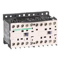 LC2K1210B7 | TESYS K REVERSING CONTACTOR - 3P, AC-3 <= 440 V 12 A, 1 NO, 24 V AC COIL | Square D by Schneider Electric