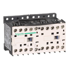Square D LC2K1210F7 TeSys K Contactor, 3-Poles (3 NO), 12A, 110V AC Coil, Reversing  | Blackhawk Supply