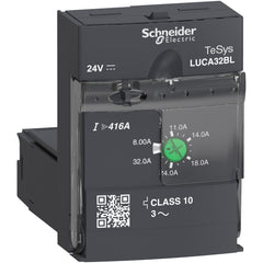 Square D LUCA32BL Standard control unit, TeSys U, 8-32A, 3P motors, thermal magnetic protection, class 10, coil 24V DC  | Blackhawk Supply