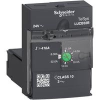 LUCB32B | Advanced control unit, TeSys U, 8-32A, 3P motors, protection & diagnostic, class 10, coil 24V AC | Square D by Schneider Electric