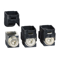 LV429259 | Aluminium bare cable connectors, Compact NSX, EasyPact CVS, for 1 cable 120 Sqmm to 185 Sqmm, 250 A, set of 3 parts | Square D by Schneider Electric