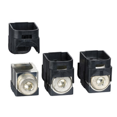 Square D LV429259 Aluminium bare cable connectors, Compact NSX, EasyPact CVS, for 1 cable 120 Sqmm to 185 Sqmm, 250 A, set of 3 parts  | Blackhawk Supply
