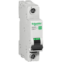 M9F22101 | Multi 9-C60SP MCB, 1P, 1 A, C Curve, 277 V, 10 kA, UL 1077. | Square D by Schneider Electric