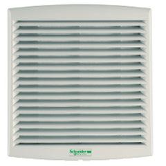 Square D NSYCVF85M24DPF ClimaSys CV Forced Ventilation Fan, 24V DC, 170mm H x 150mm W x 62mm D, IP54  | Blackhawk Supply