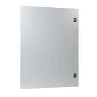 NSYDCRN86 | Plain door Spacial CRN H800 x W600, RAL 7035, with lock | Square D by Schneider Electric