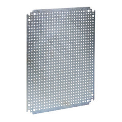 Square D NSYMF1010 Microperforated Mounting Plate, 1000 H x 1000mm W, with holes diameter 3.6mm on 12.5mm Pitch  | Blackhawk Supply