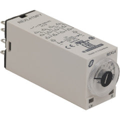 Square D REXL4TMB7 Zelio Miniature Timing Relay, 0.1s - 100h, 24V AC, 4 C/O, 5A, IP50  | Blackhawk Supply