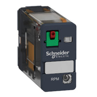 RPM12P7 | ZELIO RPM POWER PLUG-IN RELAY, 1 C/O, 230 V AC, 15 A, WITH LED Pack of 10 | Square D by Schneider Electric
