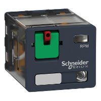 RPM32B7 | Power Plug-in Relay - Zelio RPM - 3 C/O - 24 V AC - 15 A - with LED Pack of 10 | Square D by Schneider Electric