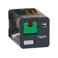 RUMC31F7 | Universal plug-in relay, Zelio RUM, 3 C/O, 120 V AC, 10 A Pack of 10 | Square D by Schneider Electric