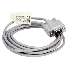 Square D SR2CBL01 SUB-D 9-pin PC connecting cable - for smart relay Zelio Logic - 3 m  | Blackhawk Supply