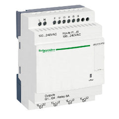 Square D SR2D101FU Zelio Logic Compact Smart Relay, 10 I O, 100-240V AC, No Clock, No Display  | Blackhawk Supply