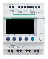 SR2A201FU | Zelio Logic Compact Smart Relay, 20 I O, 100-240V AC, No Clock, Display | Square D by Schneider Electric