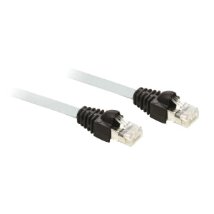 Square D TCSECE3M3M2S4 Ethernet ConneXium cable, shielded twisted pair, 2 x rugged RJ45, CE, 2 m  | Blackhawk Supply