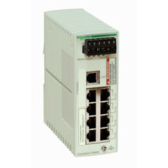 Square D TCSESB083F23F0 Ethernet TCP/IP basic managed switch, ConneXium, 8 ports for copper  | Blackhawk Supply