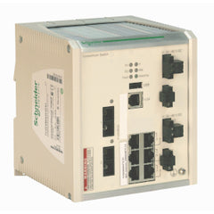 Square D TCSESM063F2CU1 Ethernet TCP/IP extended managed switch, ConneXium, 6 TX/2FX, multimode  | Blackhawk Supply