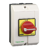 VCF02GE | TeSys Vario Enclosed Emergency Stop Switch Disconnector, 10A, 3-Poles, Rotary Handle | Square D by Schneider Electric