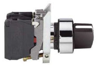 XB4BD25 | Black complete selector switch 22mm 2-position stay put 1NO+1NC | Square D by Schneider Electric