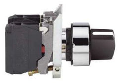 Square D XB4BD25 Black complete selector switch 22mm 2-position stay put 1NO+1NC  | Blackhawk Supply
