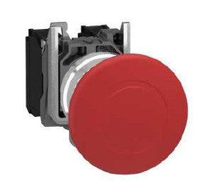Square D XB4BT842 Red 40mm Emergency stop, switching off 22mm
latching push pull 1NC  | Blackhawk Supply