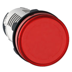 Square D XB7EV04BP PILOT LIGHT LED 24V RED, 22 mm, 24 V AC/DC 50/60 Hz Pack of 10 | Blackhawk Supply