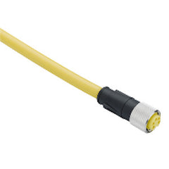 Telemecanique XXZAC105 MINI CONNECTOR CABLE 4 PIN FEMALE  | Blackhawk Supply