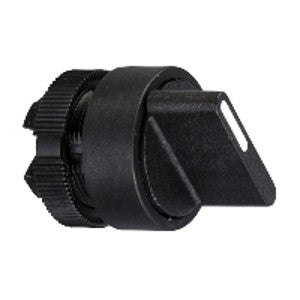 Square D ZA2BD2 Harmony XAC Selector Switch, Black, 2 Positions, Standard Handle, IP65  | Blackhawk Supply