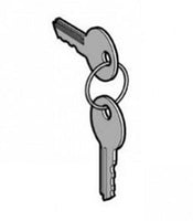 ZBDA185 | Set of 2 keys 4A185 | Square D by Schneider Electric