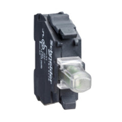 Square D ZBVB1 Harmony Light Block Head, White, 22mm, Integral LED, 24V, Screw Clamp Terminals, IP20 Pack of 5 | Blackhawk Supply