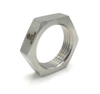 SS306-04 | 316 -04 BULKHEAD NUT | Midland Metal Mfg.