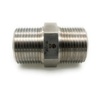 SS5404-02-02 | 316 1/8 MNPT HEX NIPPLE | Midland Metal Mfg.