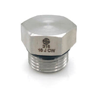 SS6408-06 | 316 -06 MORB HEX PLUG | Midland Metal Mfg.