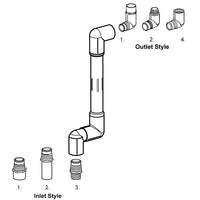 ST9__-212 | (SELECT)1 TURF 3-ELL SWIVEL JOINT W/12L | (PG:30) Spears