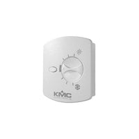 STE-6017W10 | Sensor: Room Temp, Setpoint Dial, Override, Modular, White | KMC