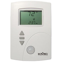 KMC STE-9221W-NDL NetSensor: Temperature, Humidity, Occupancy, White, No Display  | Blackhawk Supply
