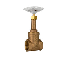 Jomar 103-353G T-351G, Lead Free Bronze, Threaded Connection, 200 WOG, Rising Stem Gate Valve  | Blackhawk Supply