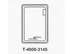 Johnson Controls T-4000-3145 COVER; WHITE PLASTIC VERT; 1W  | Blackhawk Supply