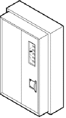 Schneider Electric TA-1101-602 Two-Position Electric Thermostat, Heating, Snap Action SPST Switch, 55 to 85F Set Point, 24V, With Night Depression  | Blackhawk Supply